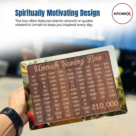Umrah Saving Box - Money Bank for Umrah